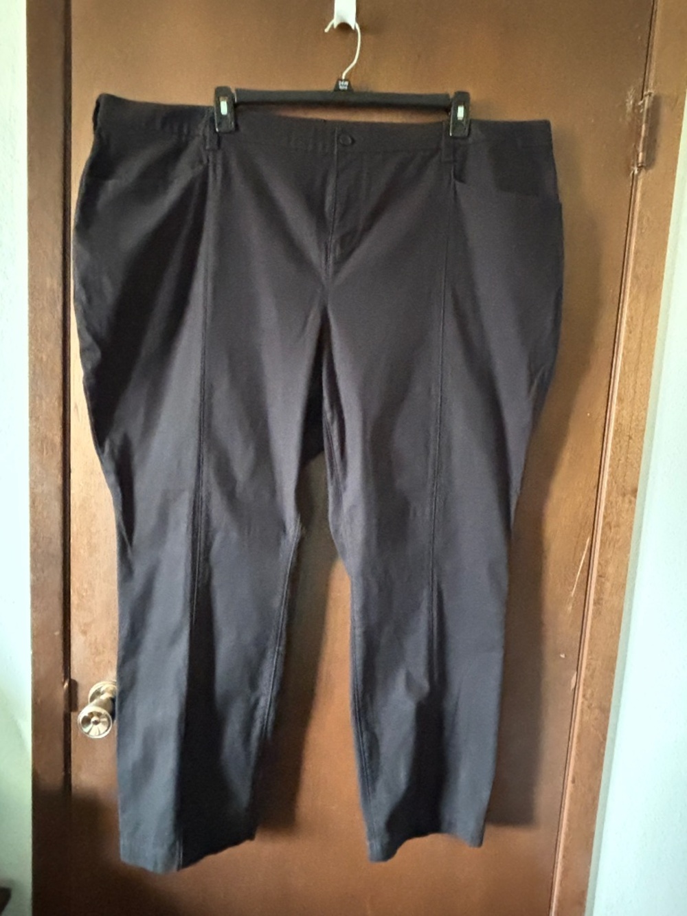 Duluth Trading Co Women's Chino Slim Leg Pants 26Wx31